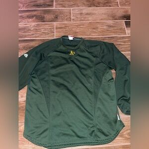 Green Long Sleeve Men's Shirt